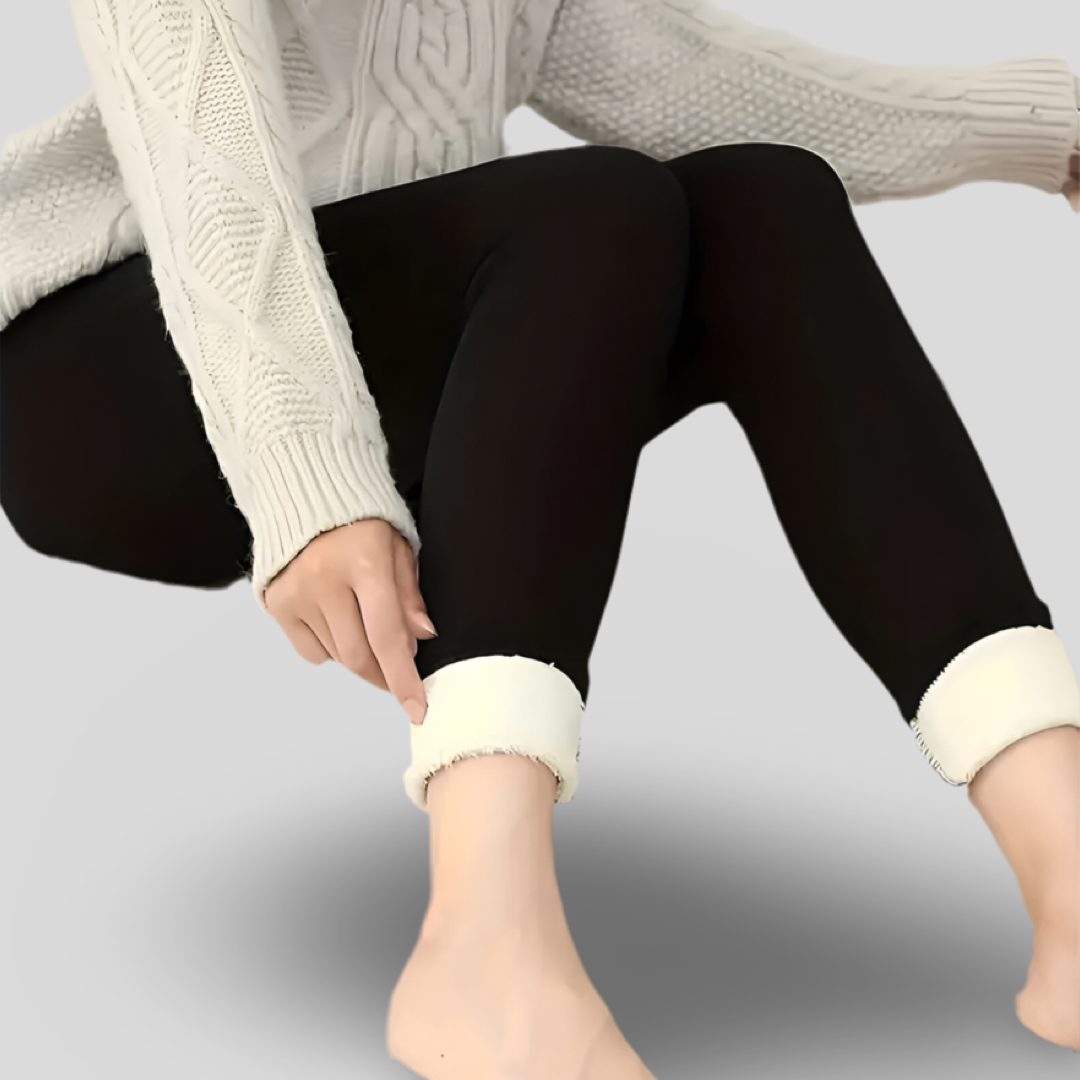 LEGGINGS THERMIQUES DOUBLÉS BICOLORES - HIVER