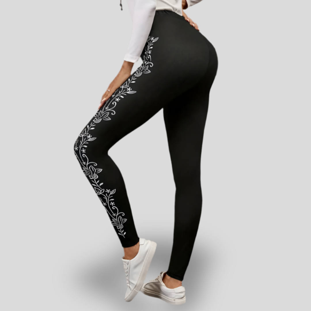 LEGGINGS À MOTIF FLORAL - EMERY ROSE