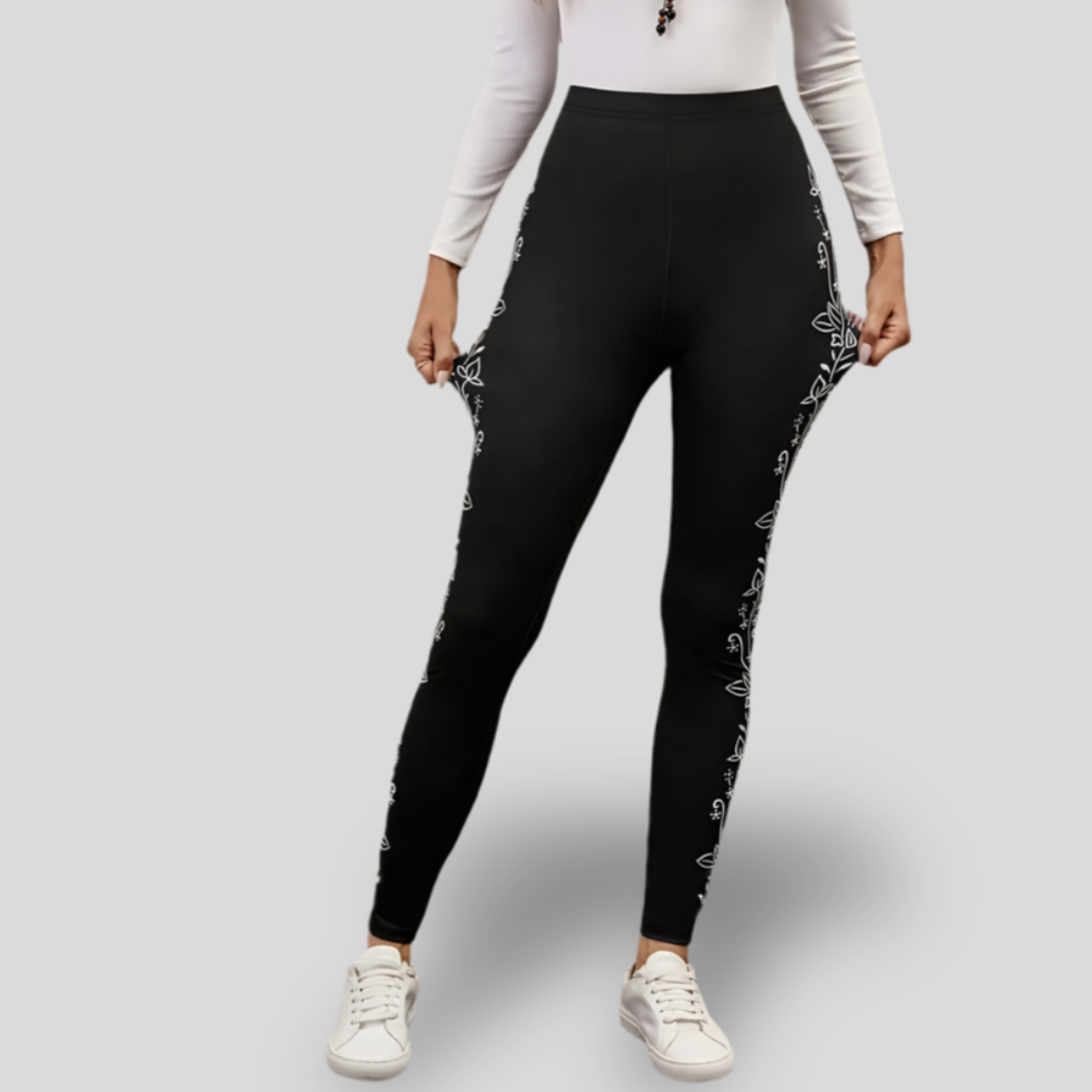 LEGGINGS À MOTIF FLORAL - EMERY ROSE