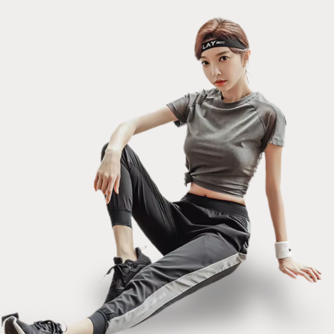 ENSEMBLE COMPLET AVEC HAUT, T-SHIRT ET PANTALON LONG - COZY