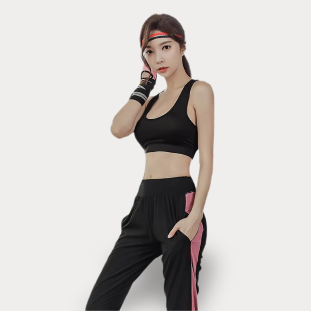 ENSEMBLE COMPLET AVEC HAUT, T-SHIRT ET PANTALON LONG - COZY