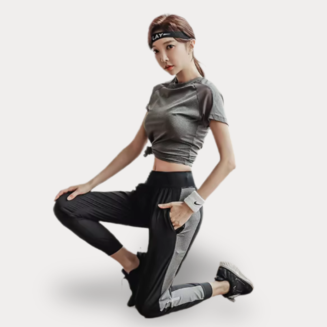 ENSEMBLE COMPLET AVEC HAUT, T-SHIRT ET PANTALON LONG - COZY