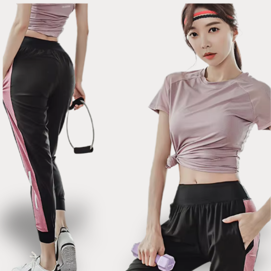 ENSEMBLE COMPLET AVEC HAUT, T-SHIRT ET PANTALON LONG - COZY