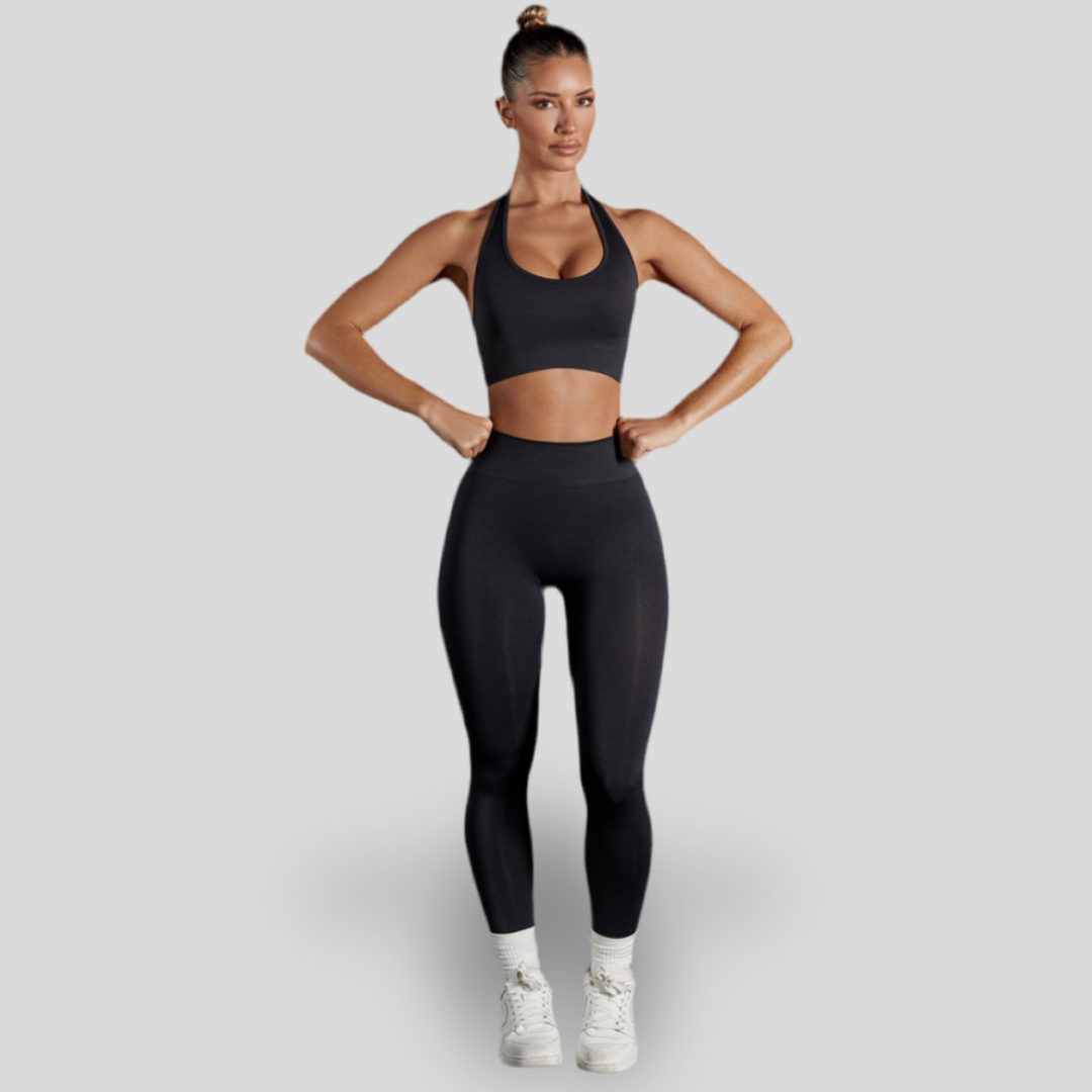 TANK TOP AND LEGGINGS SET WITH DOUBLE BAND - DOUBLE BAND