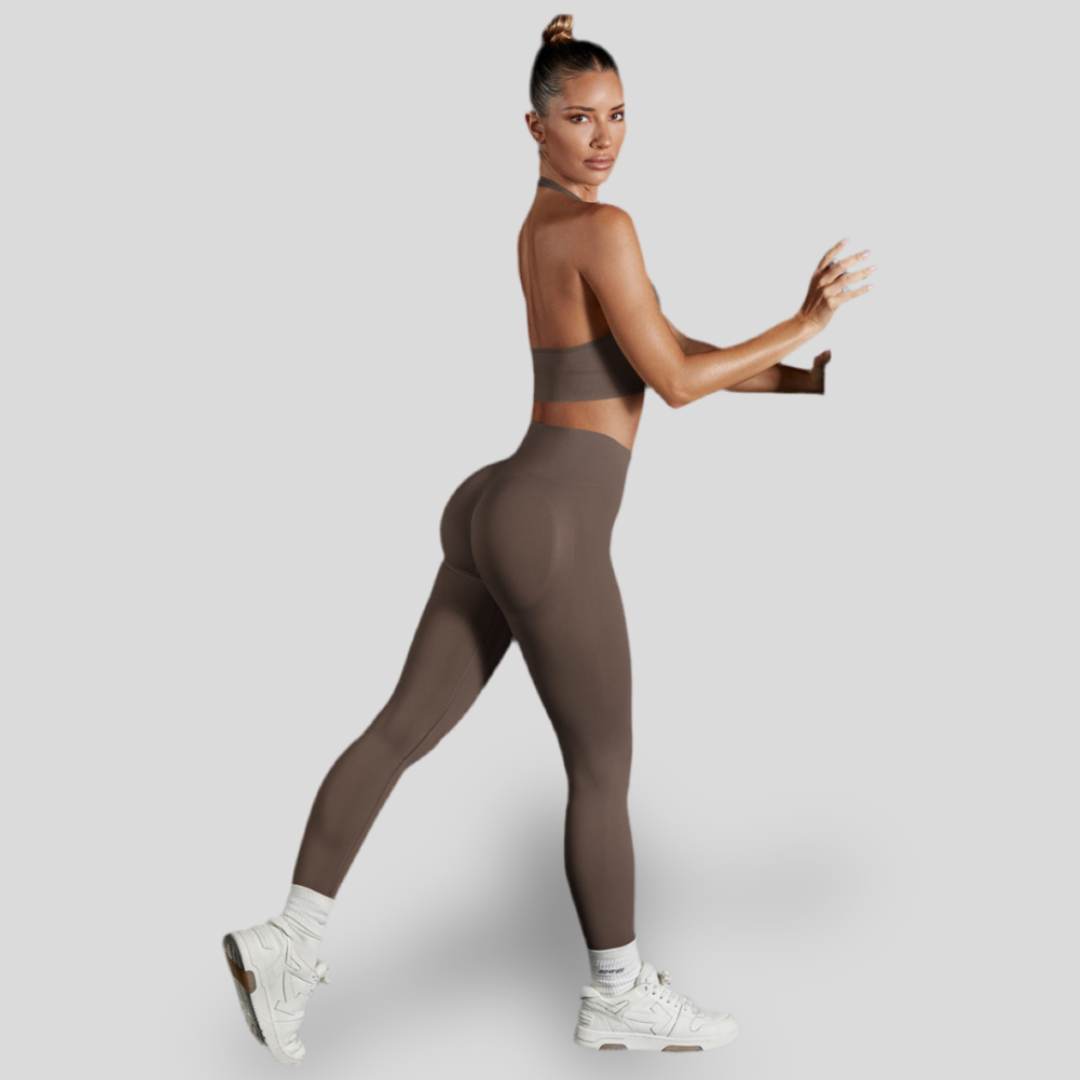 TANK TOP AND LEGGINGS SET WITH DOUBLE BAND - DOUBLE BAND