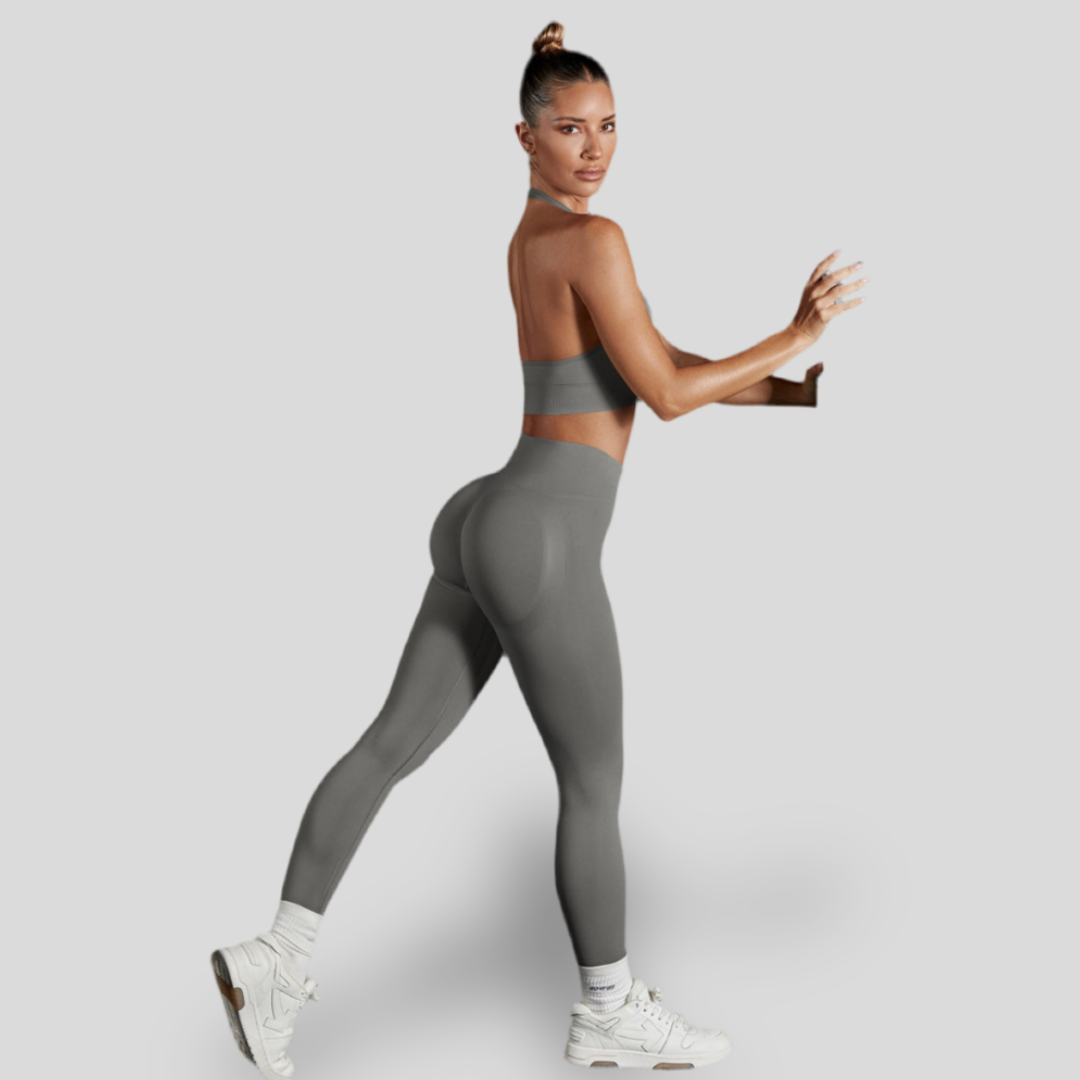 TANK TOP AND LEGGINGS SET WITH DOUBLE BAND - DOUBLE BAND