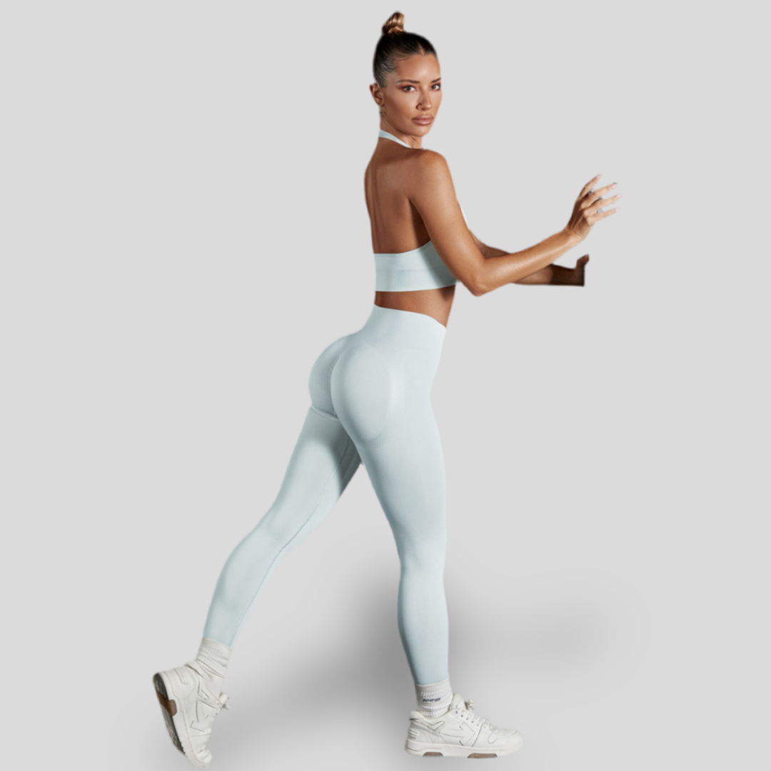 TANK TOP AND LEGGINGS SET WITH DOUBLE BAND - DOUBLE BAND