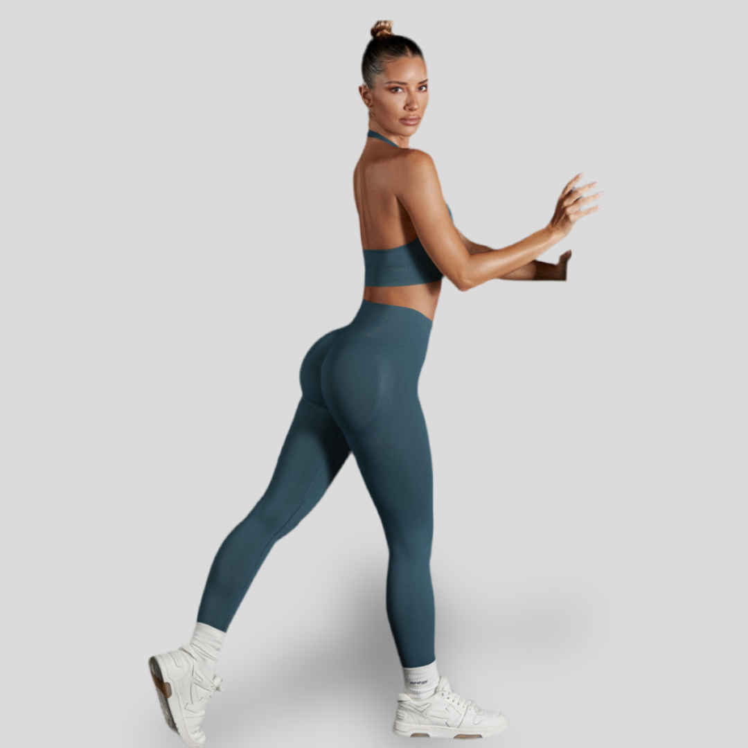 TANK TOP AND LEGGINGS SET WITH DOUBLE BAND - DOUBLE BAND