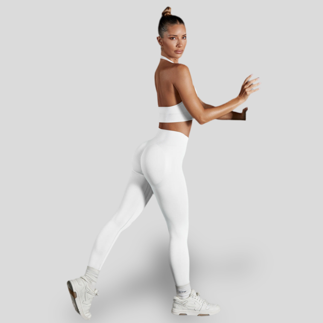 TANK TOP AND LEGGINGS SET WITH DOUBLE BAND - DOUBLE BAND