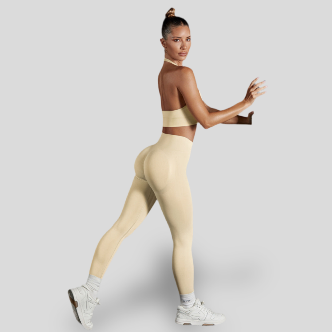 TANK TOP AND LEGGINGS SET WITH DOUBLE BAND - DOUBLE BAND
