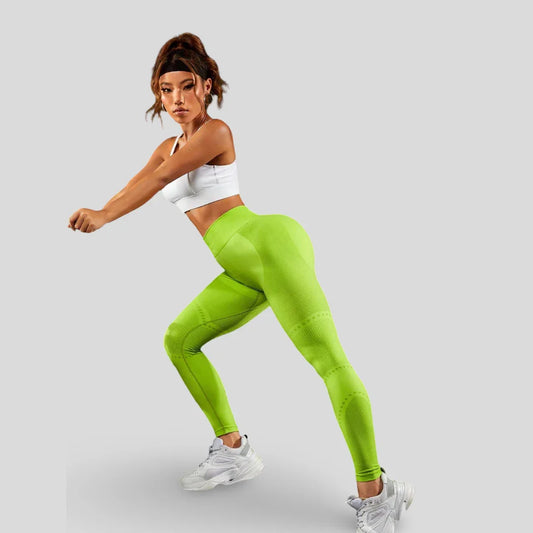 LEGGINGS DE SPORT LIME - FLUO