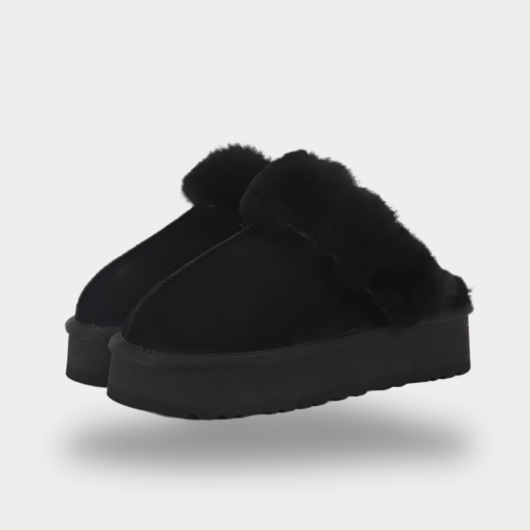 CHAUSSONS D'HIVER REMBOURRÉS CHAUDS ET DOUX - HIVER