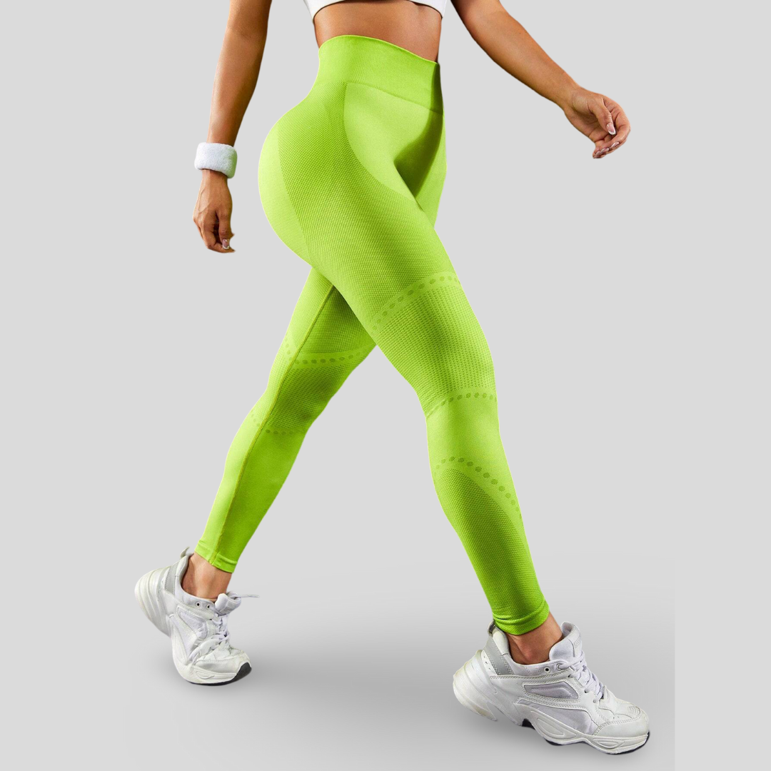 LEGGINGS DE SPORT LIME - FLUO