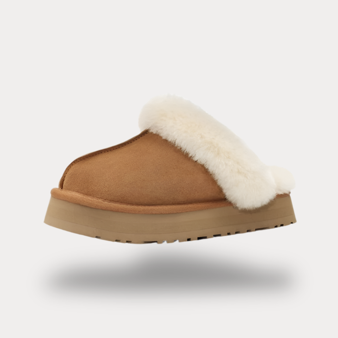 CHAUSSONS D'HIVER REMBOURRÉS CHAUDS ET DOUX - HIVER