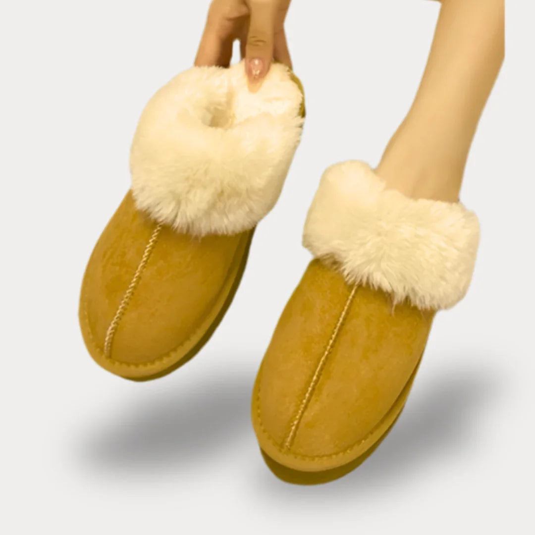 CHAUSSONS D'HIVER REMBOURRÉS CHAUDS ET DOUX - HIVER
