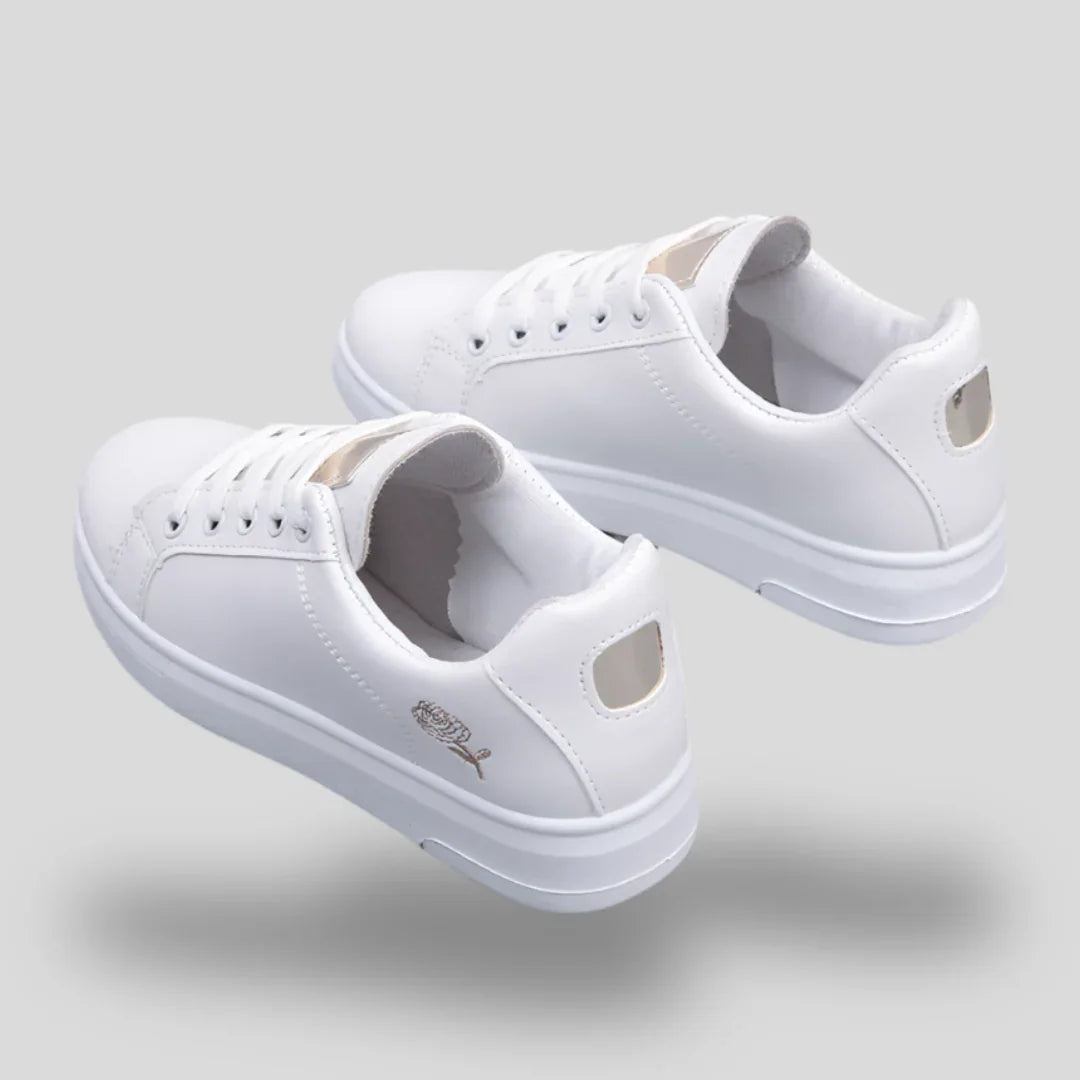 CHAUSSURES EN CUIR CASUAL - GLOSS ROSE