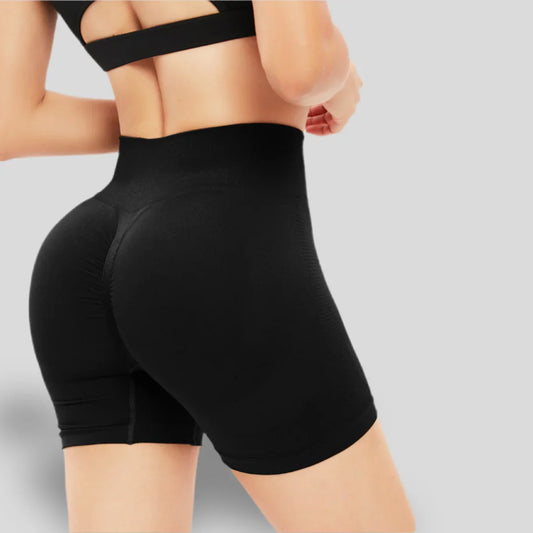 SHORTS SKINNY TAILLE HAUTE - BASIC