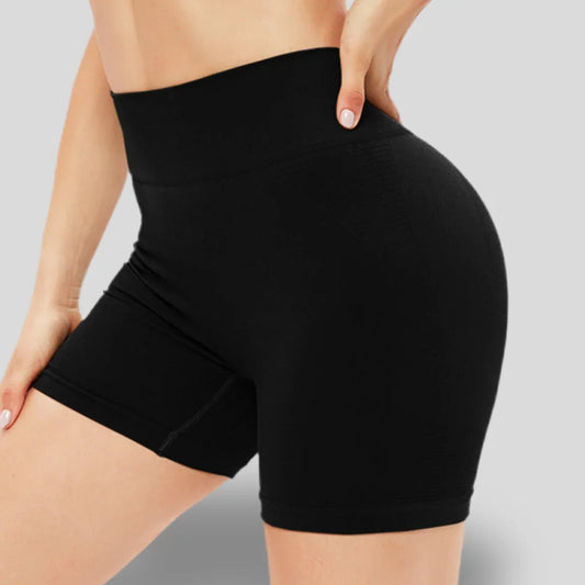 SHORTS SKINNY TAILLE HAUTE - BASIC