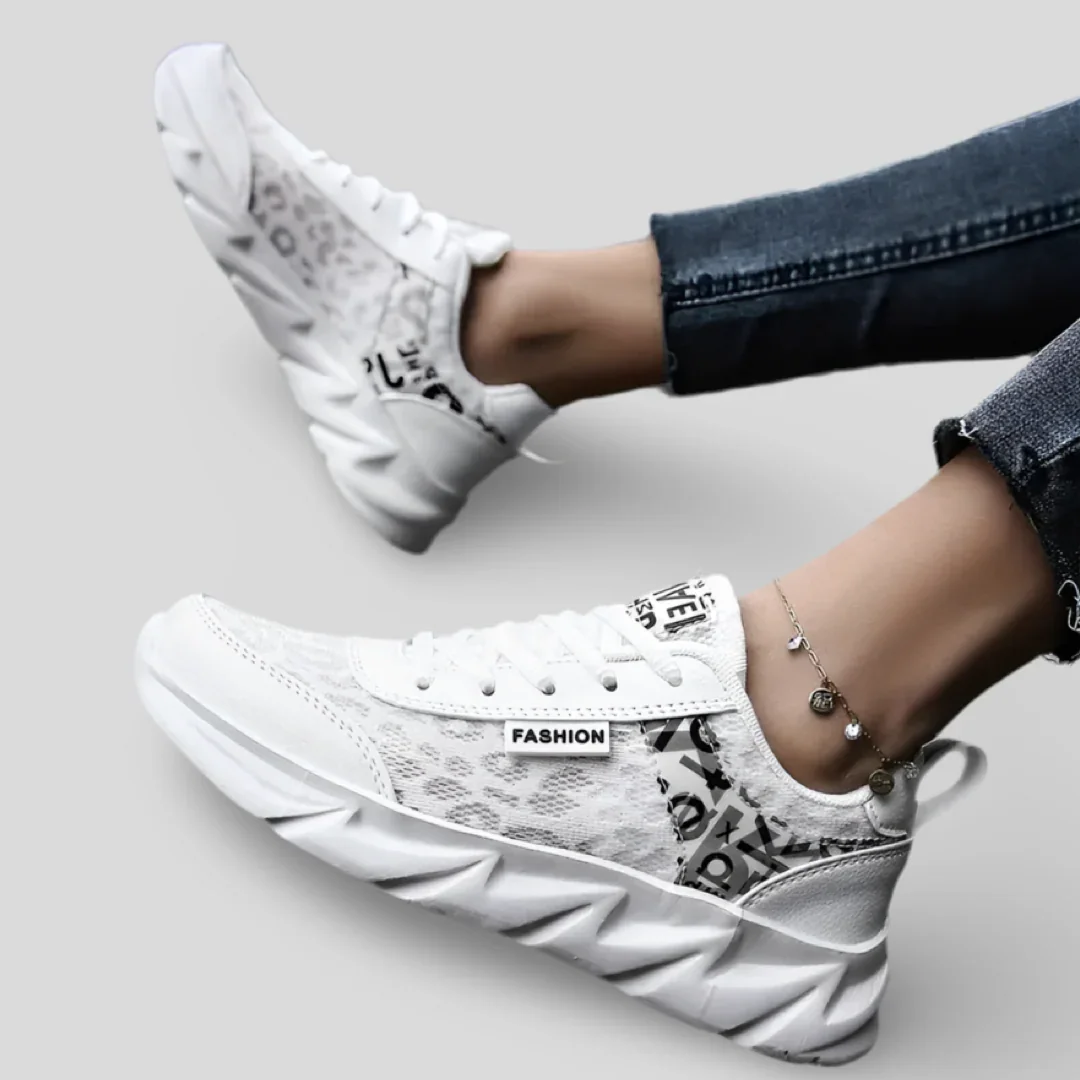 SNEAKERS DE MODE AVEC INSERTS LÉOPARD - LEOPARD