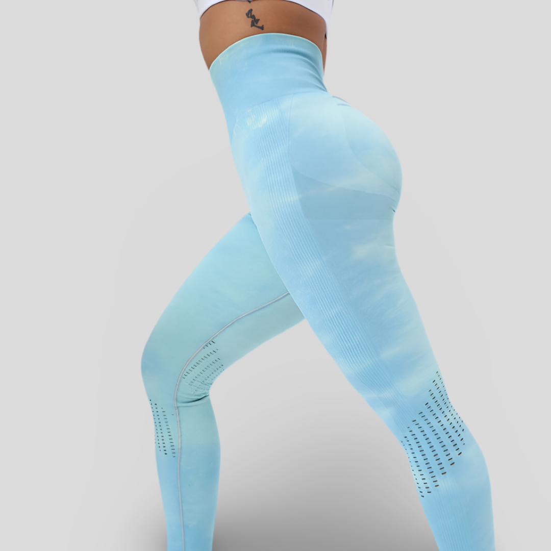 LEGGINGS PERFORÉS SOUS LE GENOU - SKY