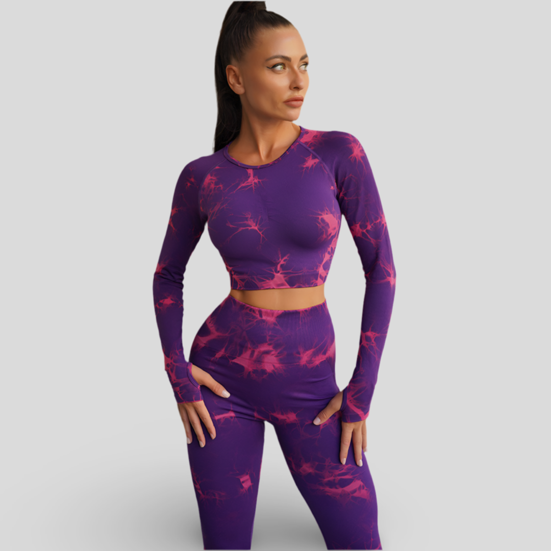 LEGGINGS DE YOGA TAILLE HAUTE - CLOUD