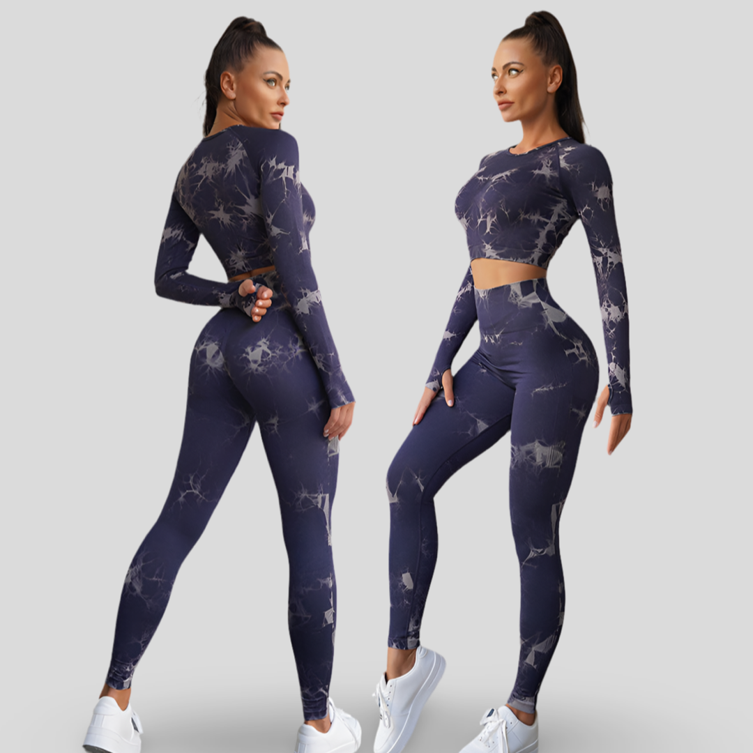 LEGGINGS DE YOGA TAILLE HAUTE - CLOUD