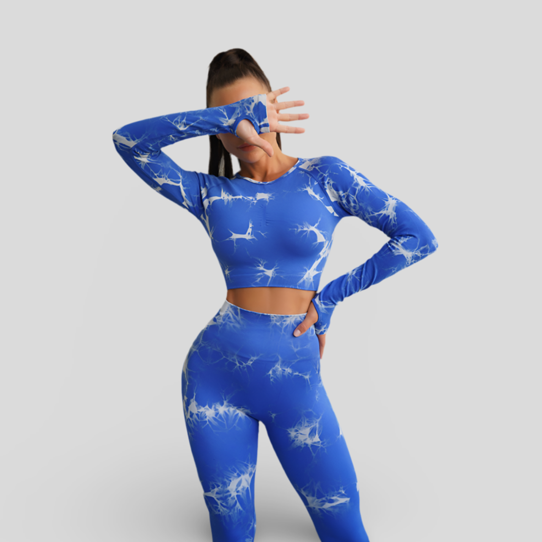 LEGGINGS DE YOGA TAILLE HAUTE - CLOUD