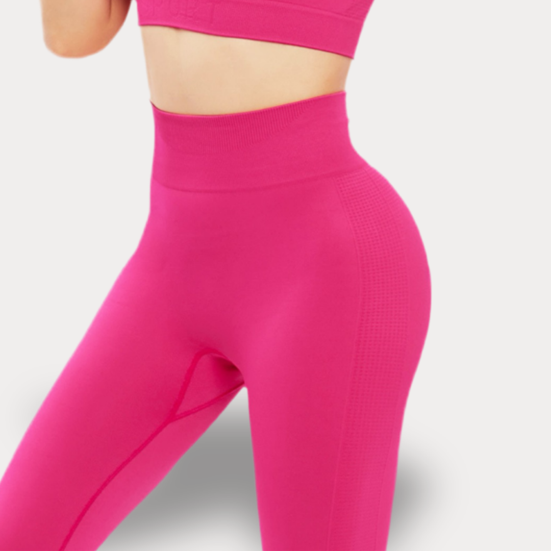 ENSEMBLE COMPLET AVEC LEGGINGS ET HAUT À DOS OUVERT - SPORT