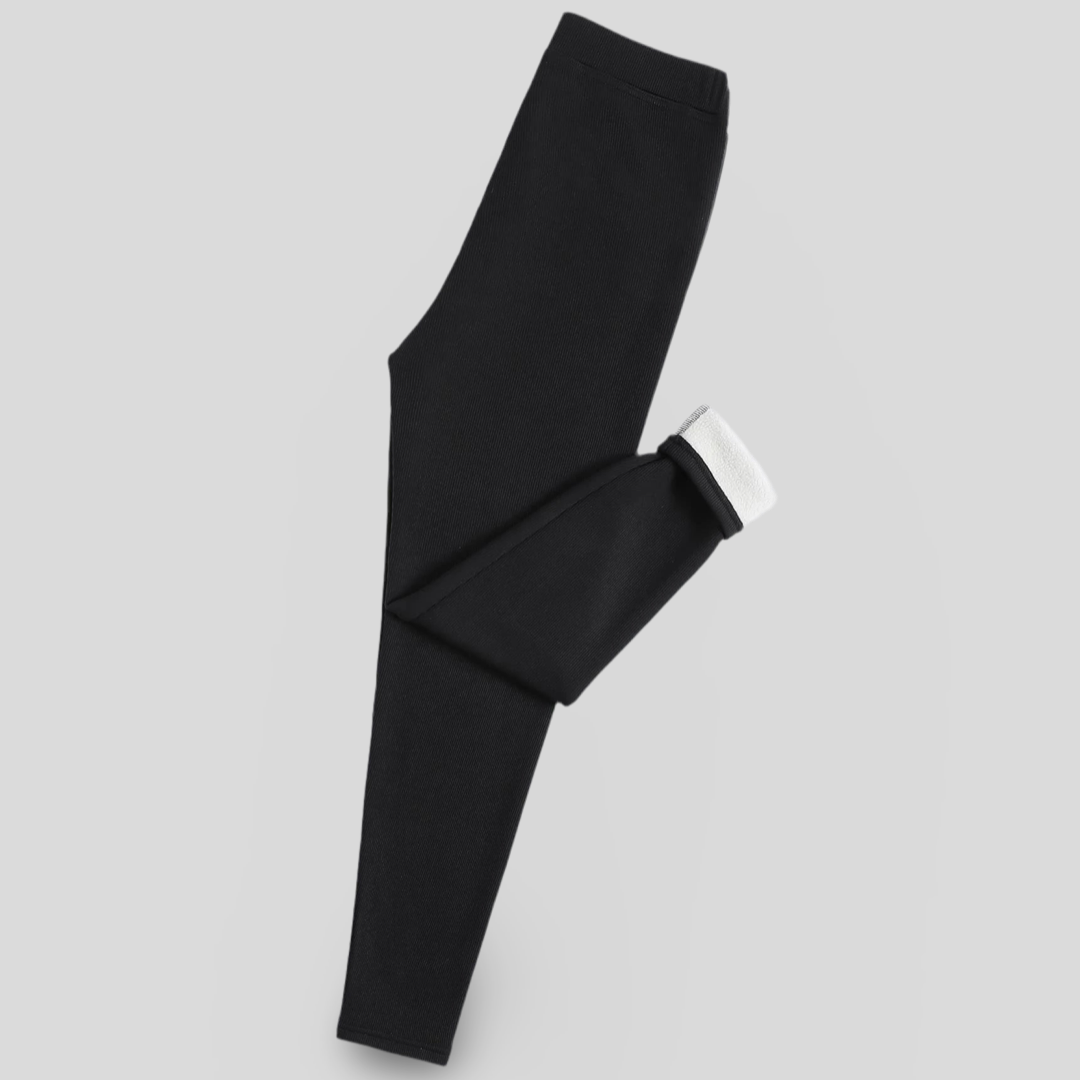 LEGGINGS THERMIQUES DOUBLÉS BICOLORES - HIVER