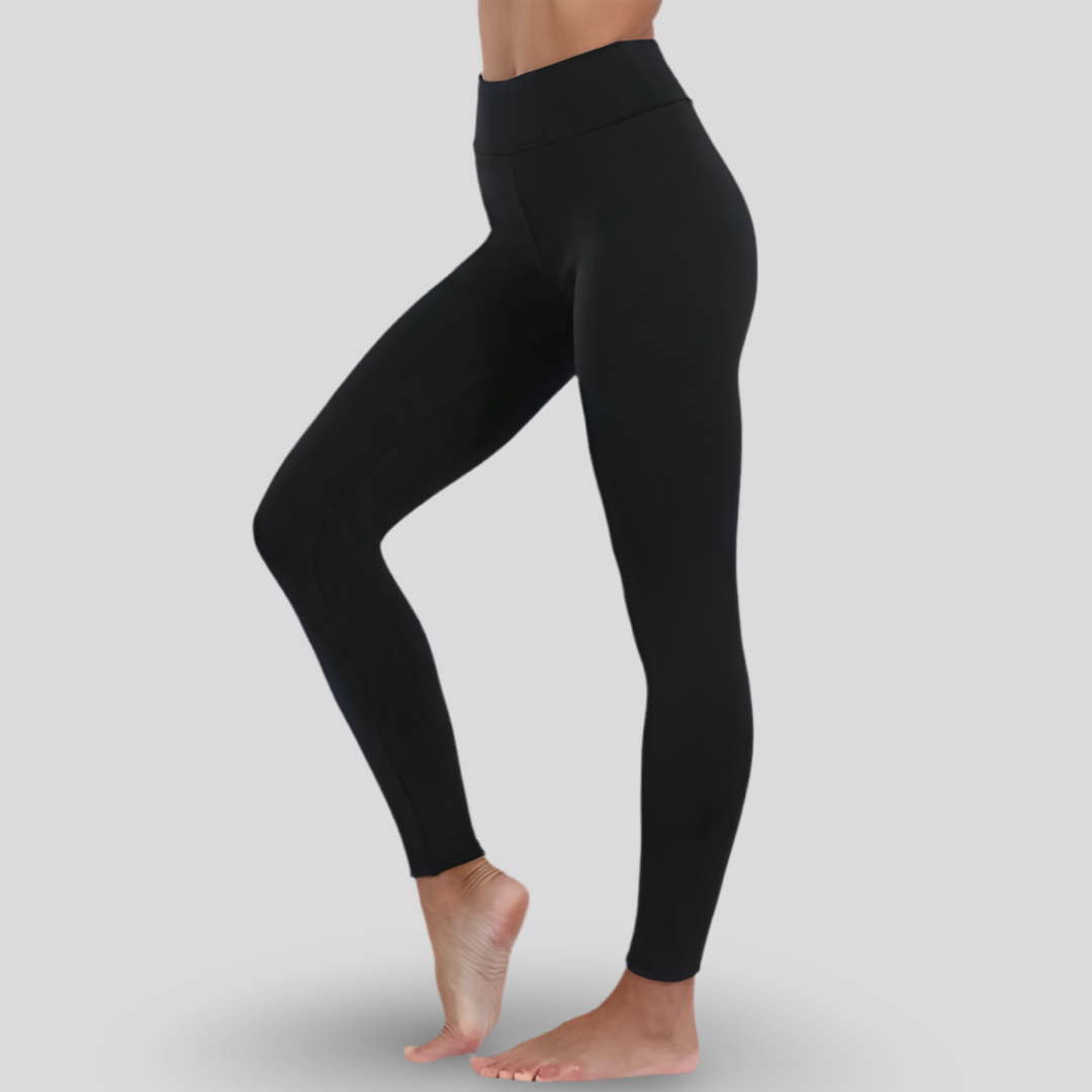 LEGGINGS THERMIQUES DOUBLÉS BICOLORES - HIVER