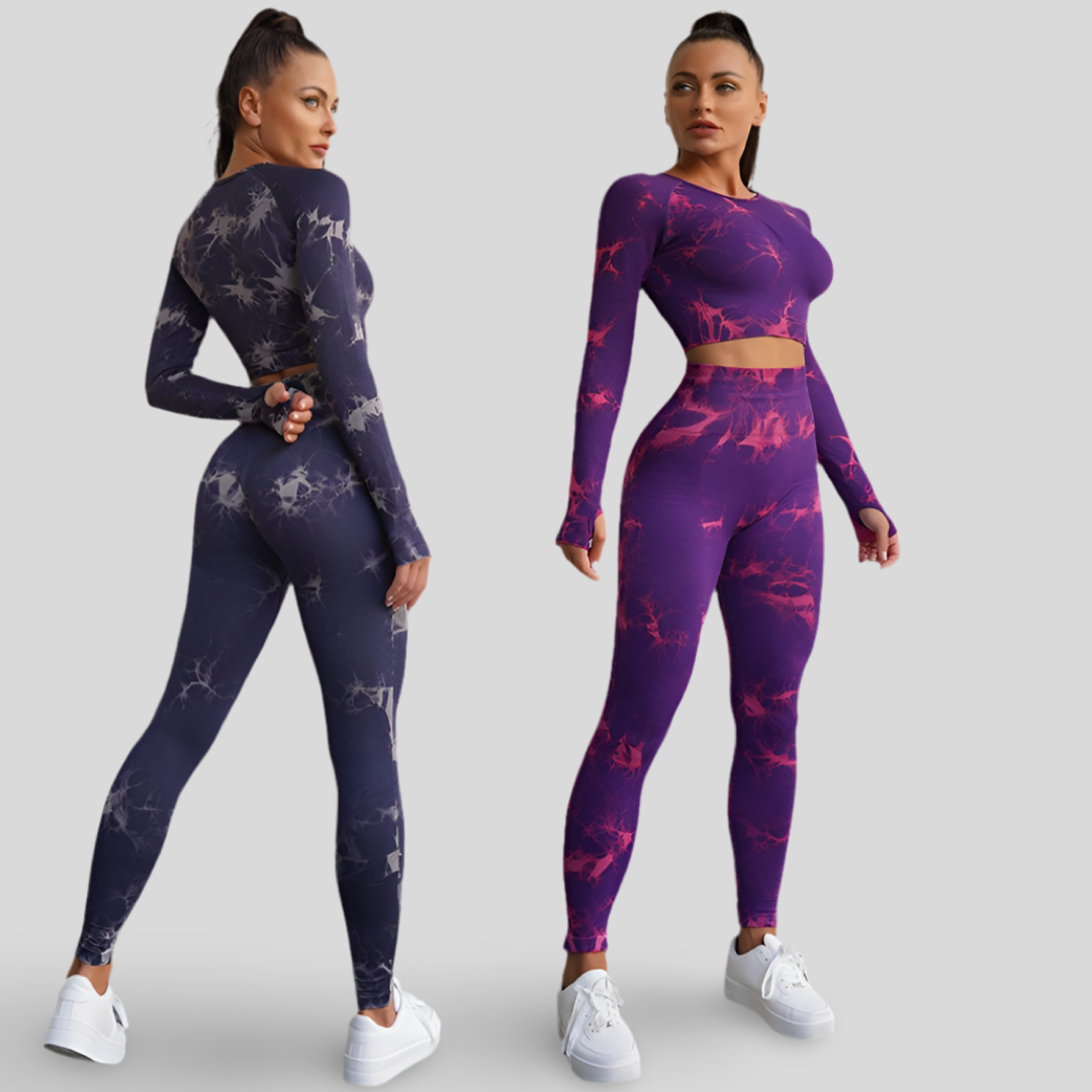 LEGGINGS DE YOGA TAILLE HAUTE - CLOUD