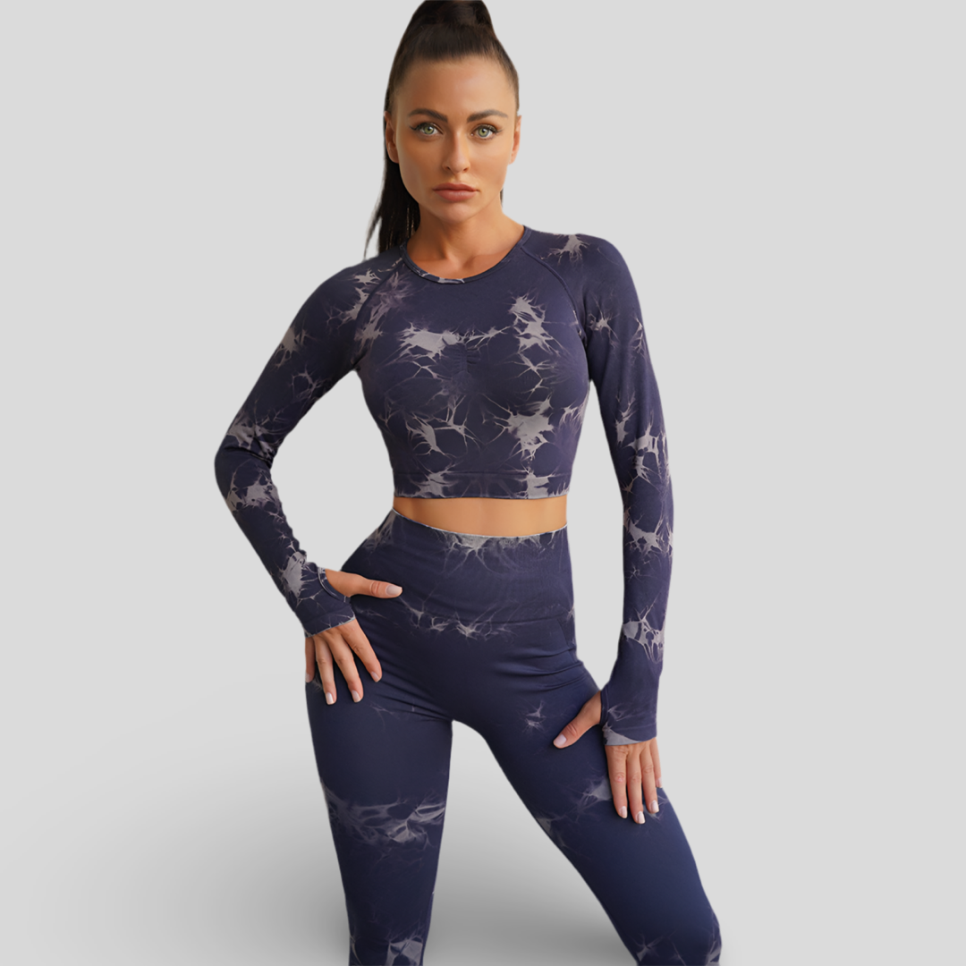 LEGGINGS DE YOGA TAILLE HAUTE - CLOUD