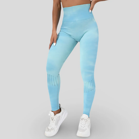 LEGGINGS PERFORÉS SOUS LE GENOU - SKY