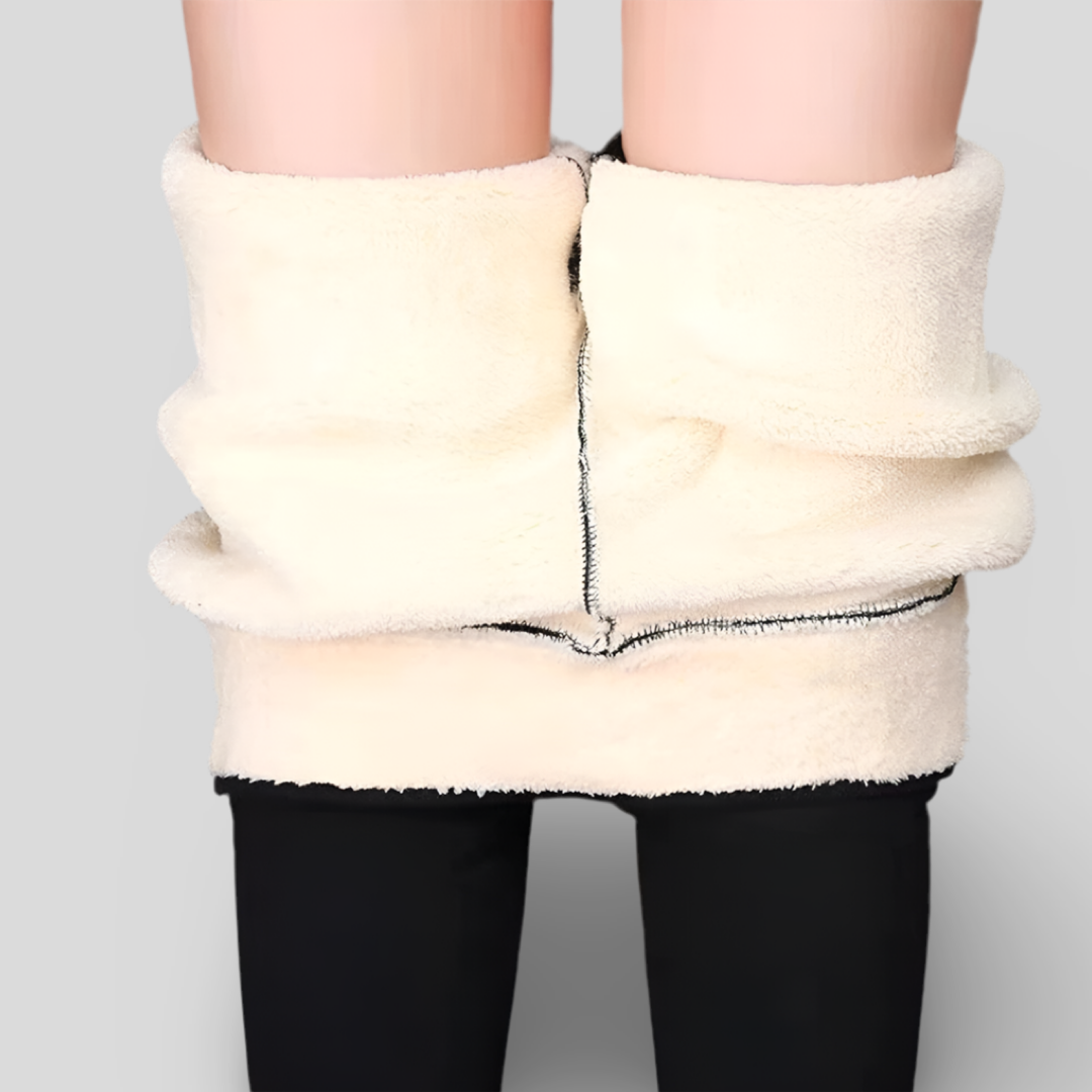 LEGGINGS THERMIQUES DOUBLÉS BICOLORES - HIVER