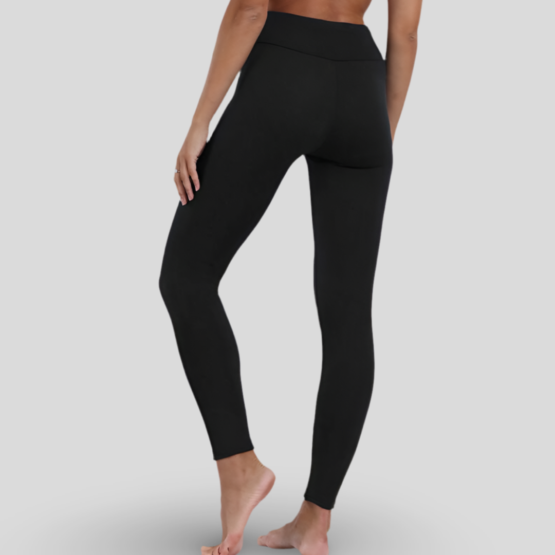 LEGGINGS THERMIQUES DOUBLÉS BICOLORES - HIVER