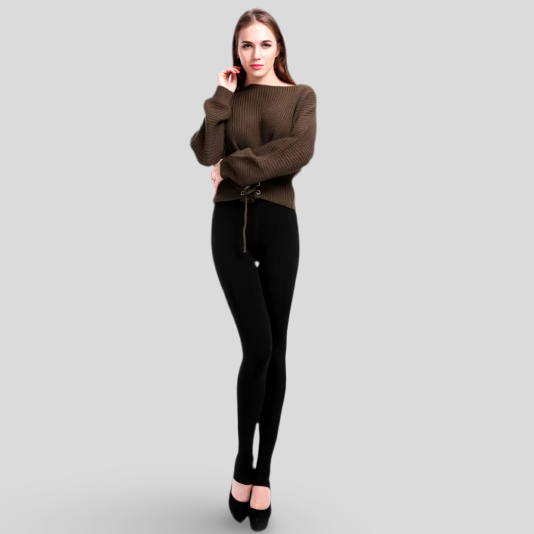 LEGGINGS D'HIVER EN POLAIRE CHAUDS ET DOUX - HIVER