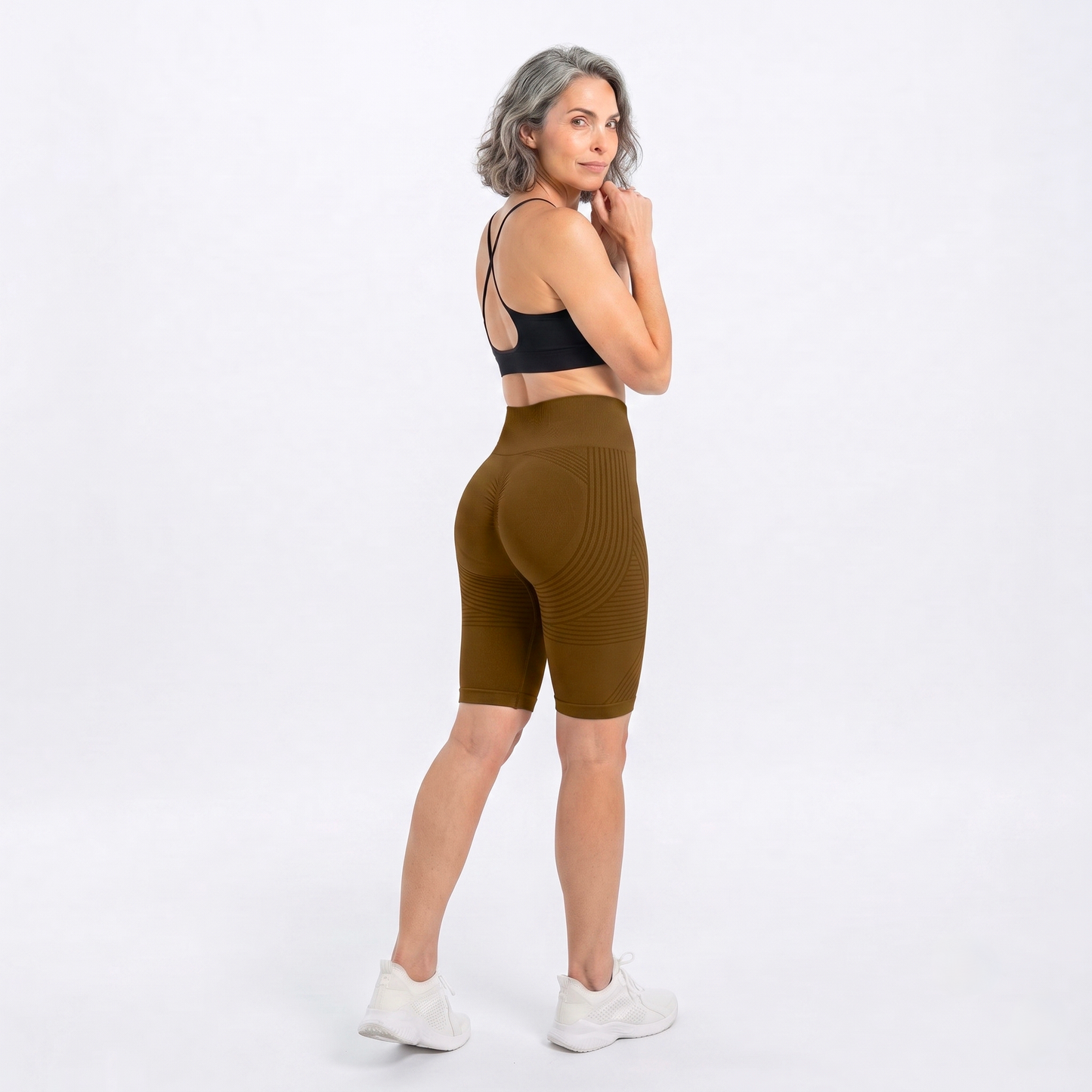 SHORTS ANTI-CELLULITE À COMPRESSION 3D