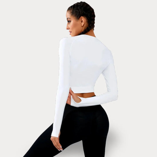 T-SHIRT DE SPORT À MANCHES LONGUES - BASIC