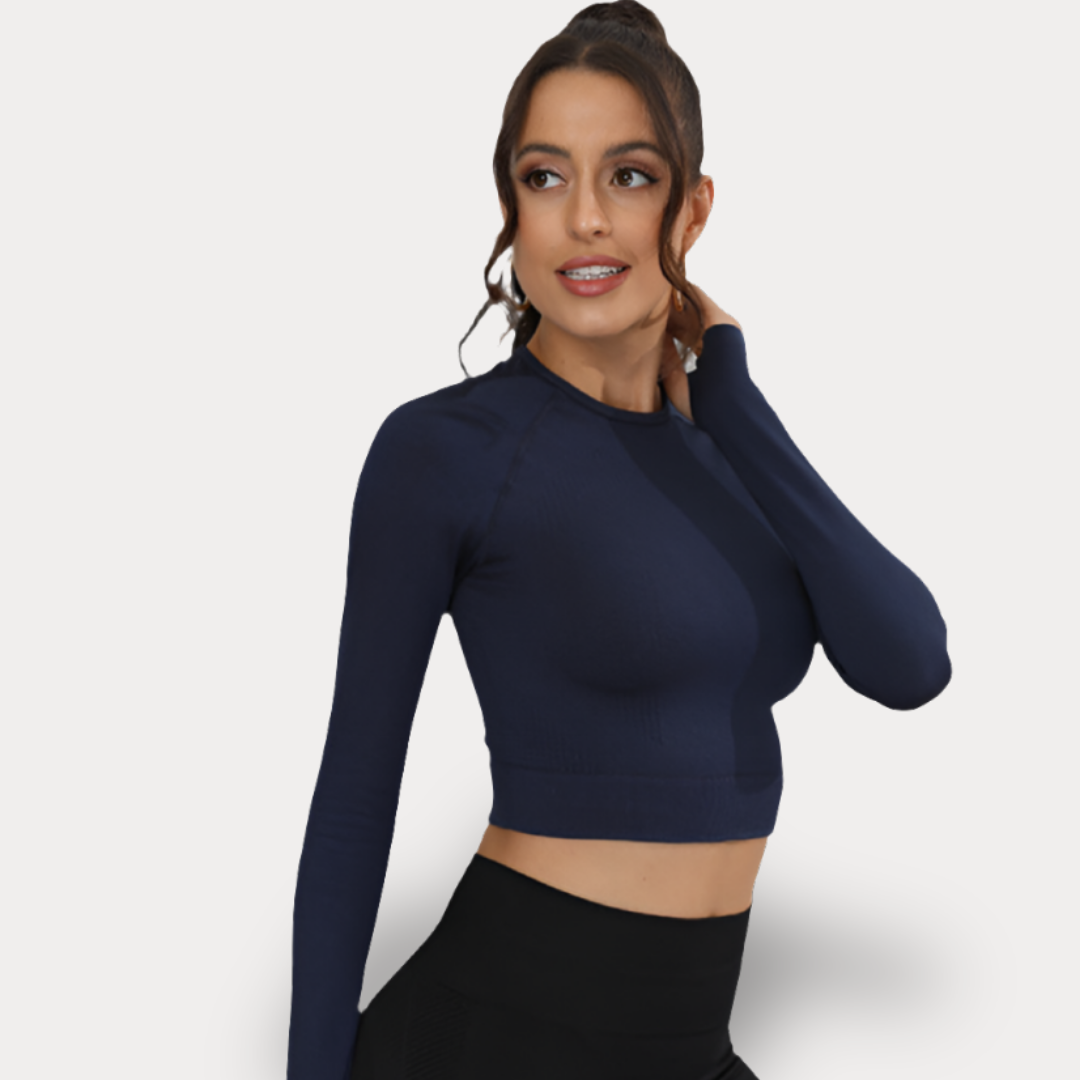 T-SHIRT DE SPORT À MANCHES LONGUES - BASIC