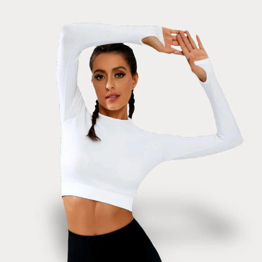 T-SHIRT DE SPORT À MANCHES LONGUES - BASIC