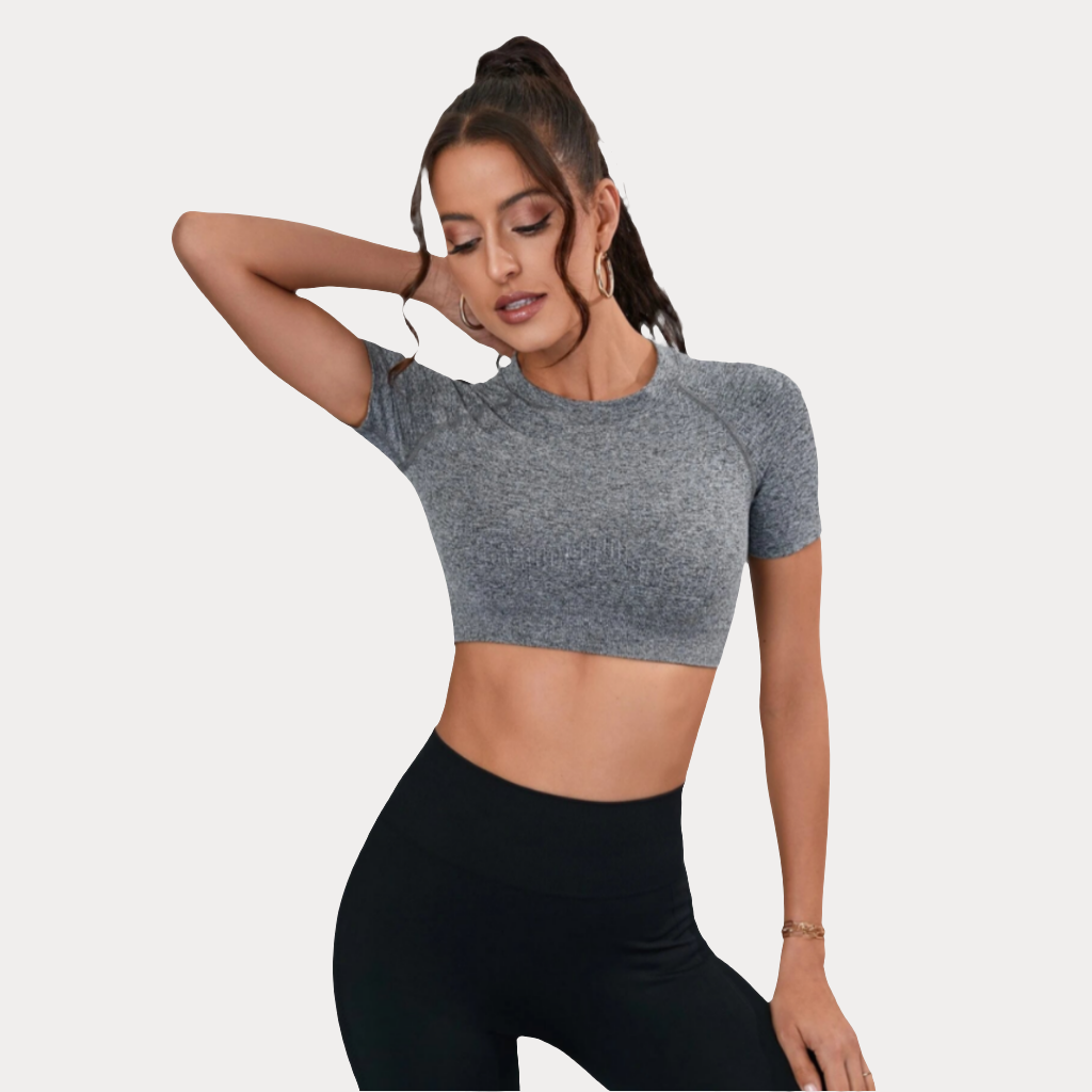 HAUT DE SPORT À MANCHES COURTES - BASIC
