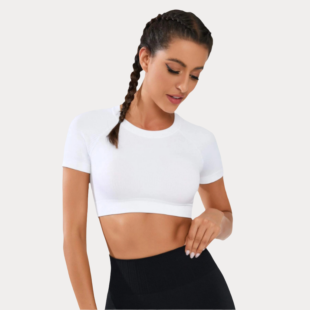 HAUT DE SPORT À MANCHES COURTES - BASIC