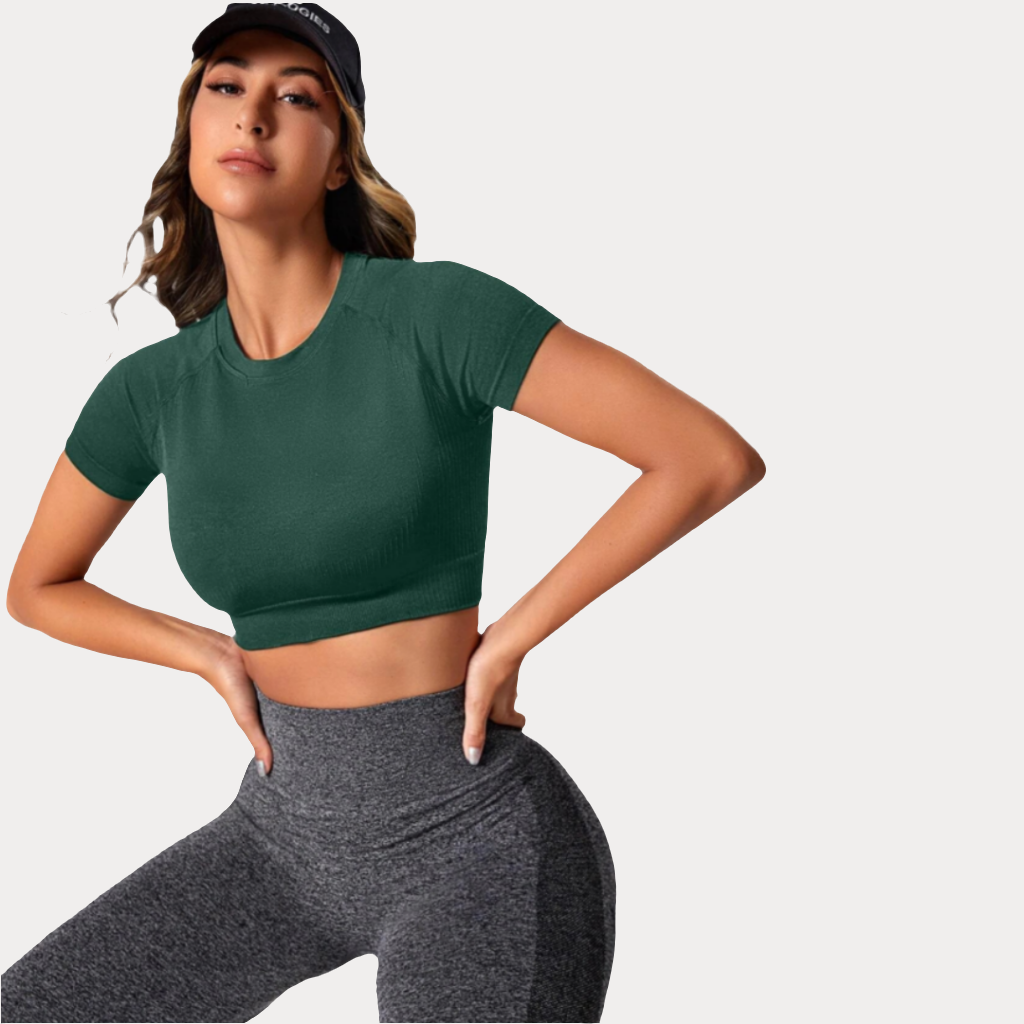 HAUT DE SPORT À MANCHES COURTES - BASIC