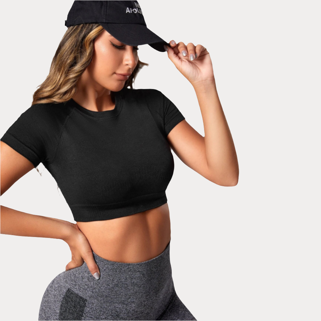 HAUT DE SPORT À MANCHES COURTES - BASIC