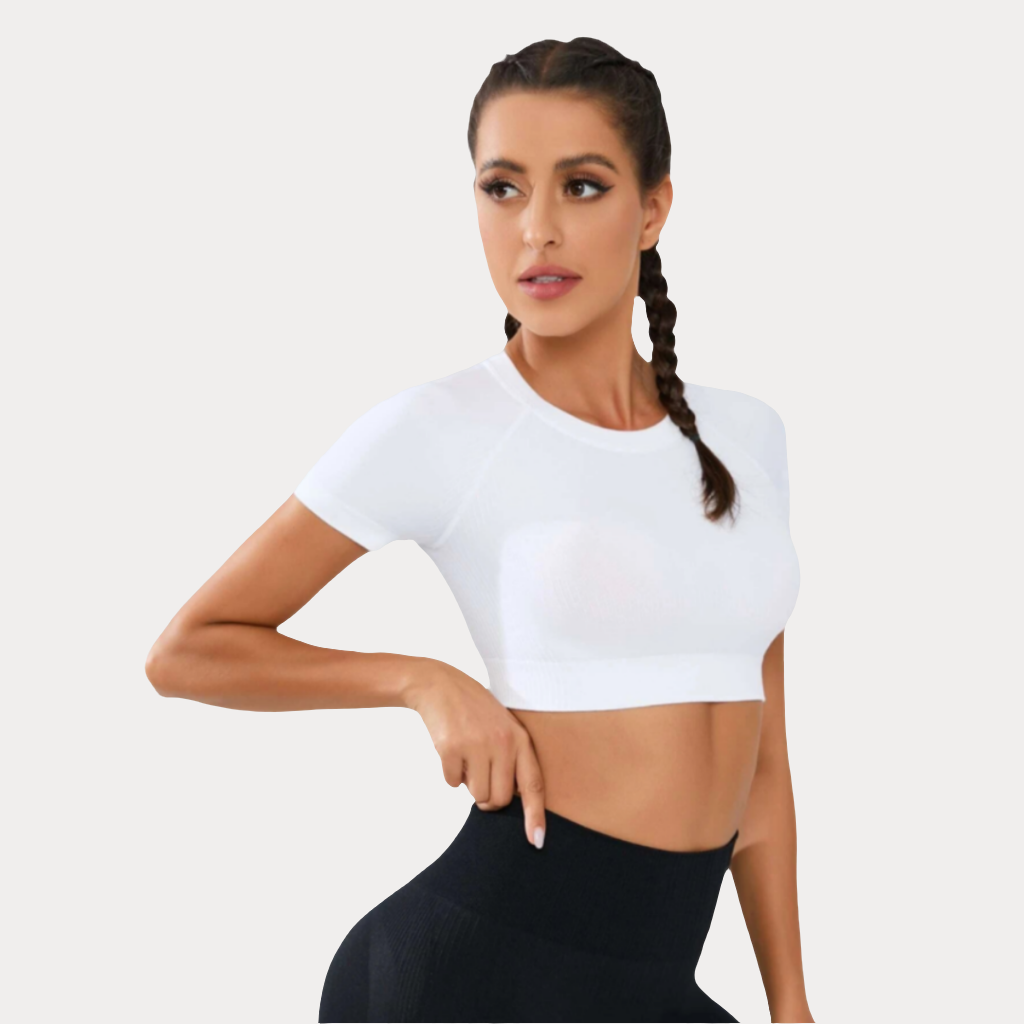 HAUT DE SPORT À MANCHES COURTES - BASIC