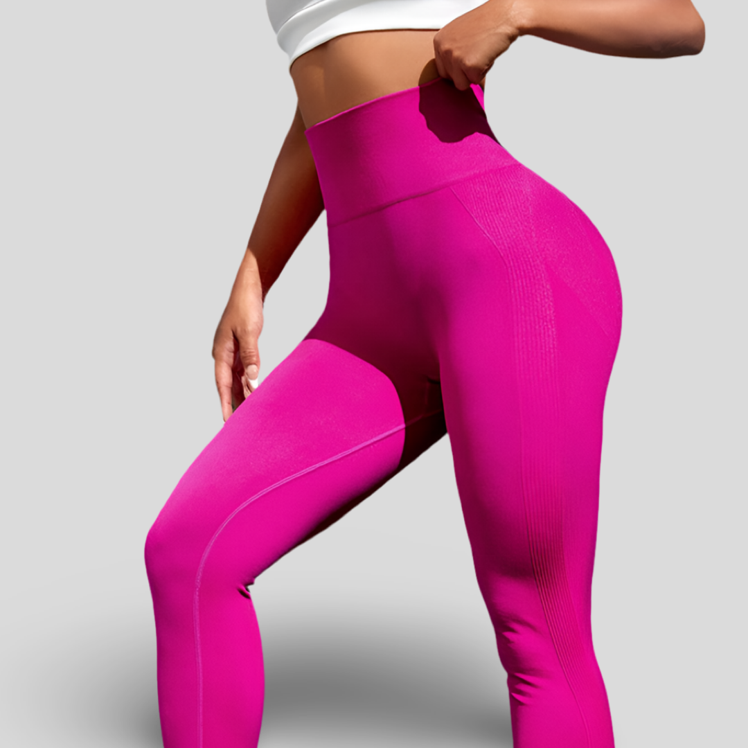 HIGH-WAISTED SPORTS LEGGINGS - BASIC