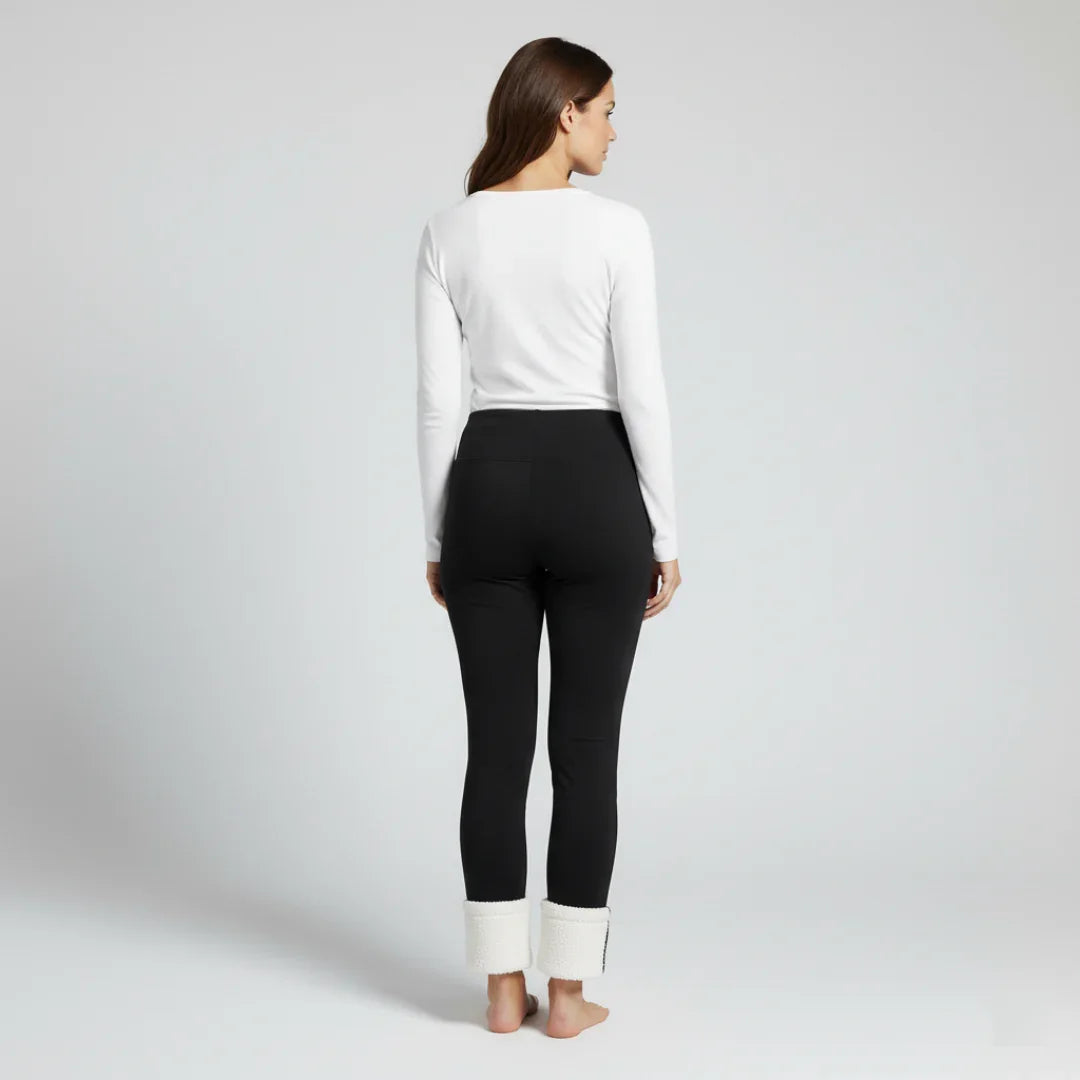 LEGGINGS THERMIQUES DOUBLÉS BICOLORES - HIVER