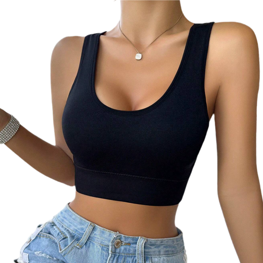 PLAIN TOP WITH CROSSED BACK - BASIC