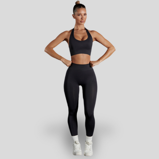 TANK TOP AND LEGGINGS SET WITH DOUBLE BAND - DOUBLE BAND