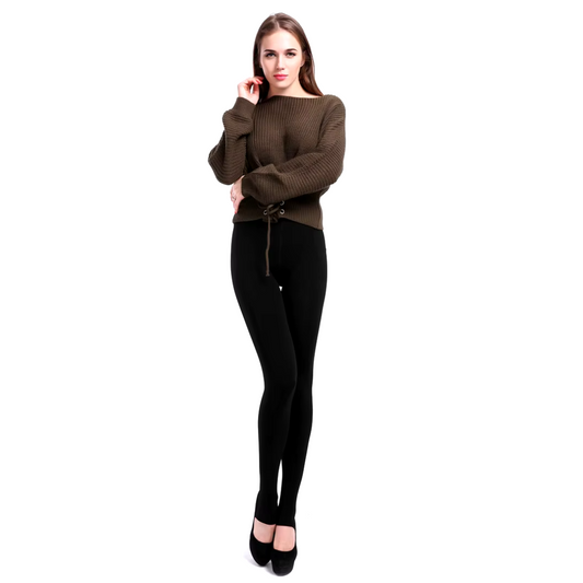 Hiver - Legging d'hiver en polaire chaud et doux